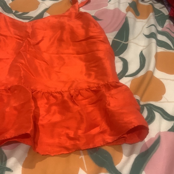 J. Crew red bow tie top - Picture 5 of 5